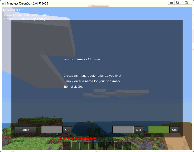 Mod Bookmarks Gui Bookmarks Gui Minetest Forums
